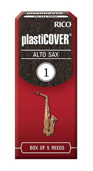 Rico Plasticover Alto Saxophone Reeds #1 Box of 5 Reeds